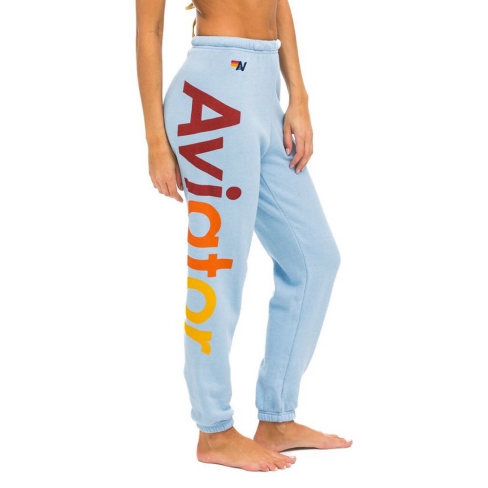 Aviator Nation Light Blue Cozy Loungewear
